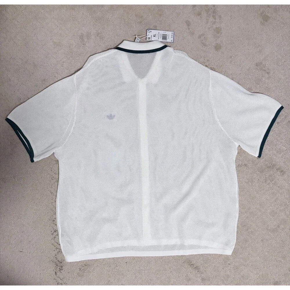 Adidas Knitted Button Up Shirt